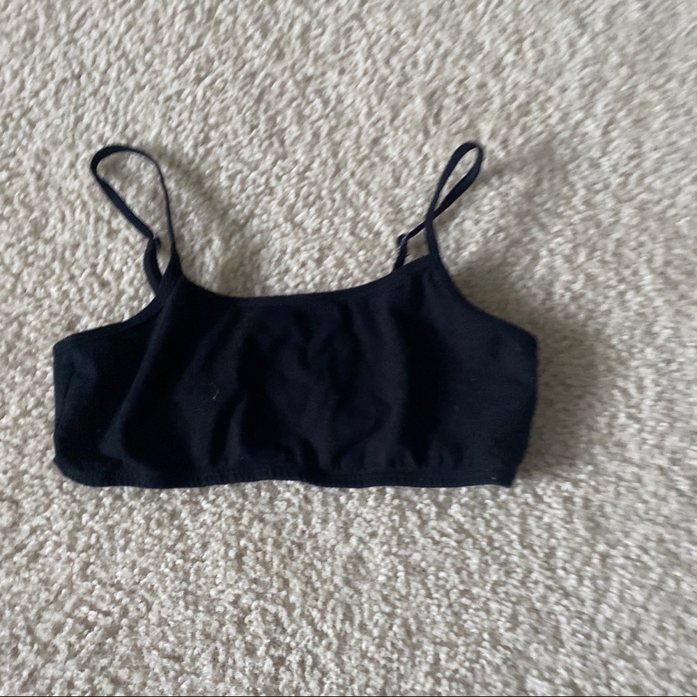 Black bra